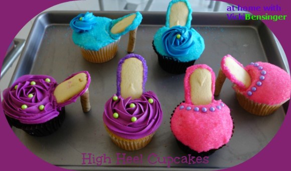 HIgh Heel Cupcakes
