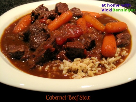 Cabernet Beef Stew with Hoisin Sauce
