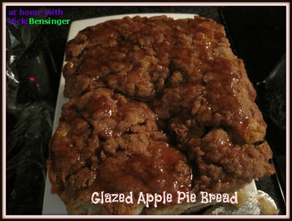 Apple Pie Bread - Glazed