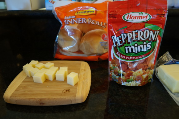 Ingredients for Monkey Bread Pizza Bites 002