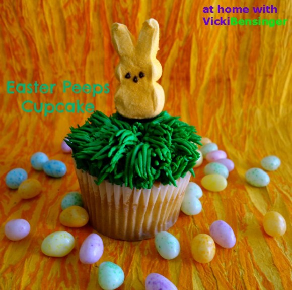 Easter Peeps Cupcake 
