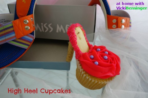 High Heel Cupcakes 