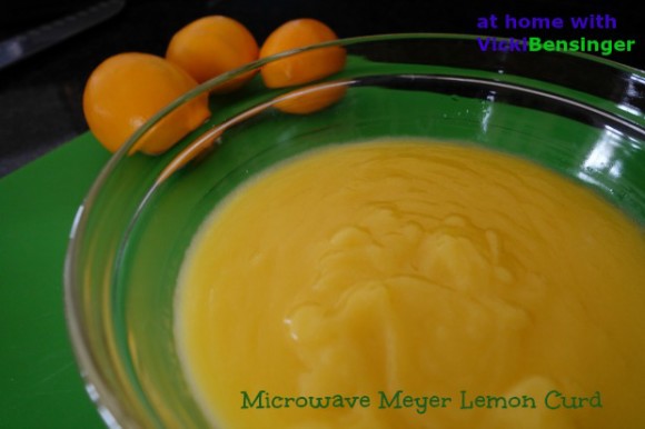 Microwave Meyer Lemon Curd 
