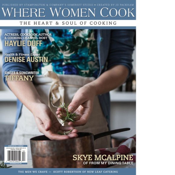 Where Women Cook large magazine copy