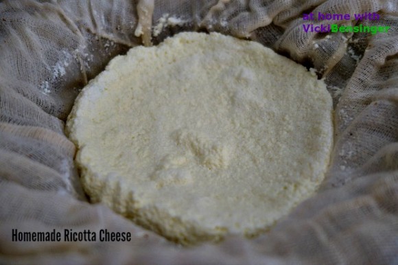 Homemade Ricotta Cheese 3