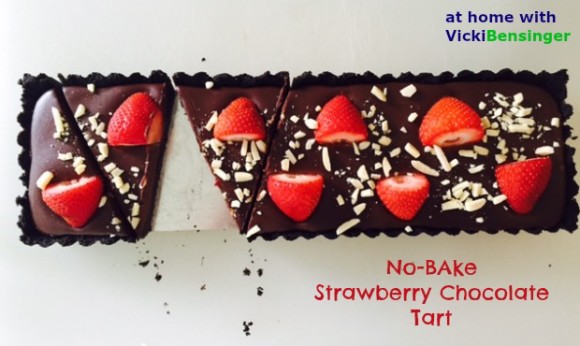 Strawberry Chocolate Tart 