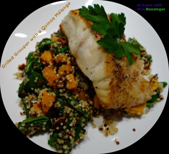 Grilled Grouper with Quinoa 3