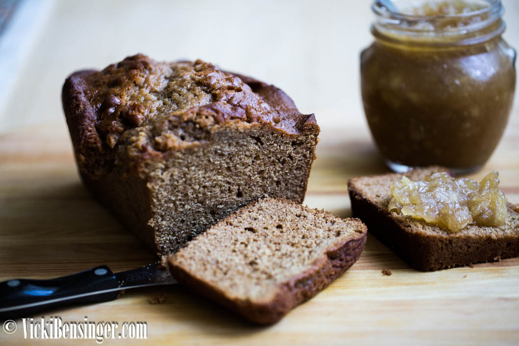 Honey Cake with Apple Butter