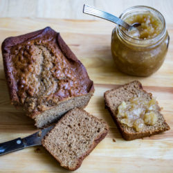 Honey Cake with Apple Butter