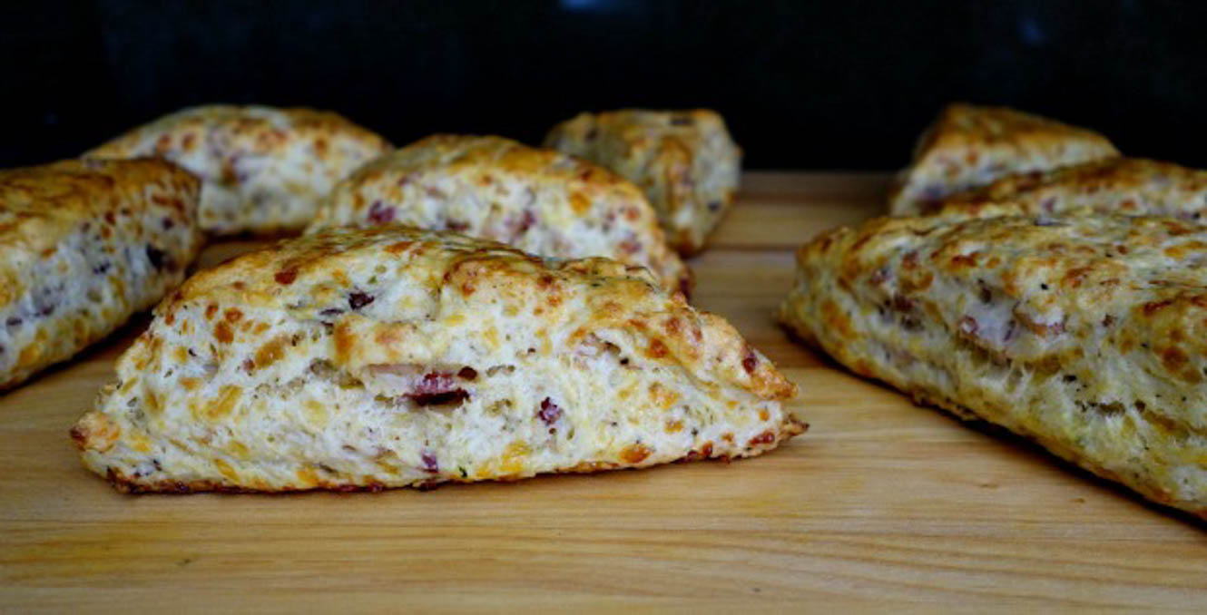 Applewood Smoked Bacon & Cotswold Scones