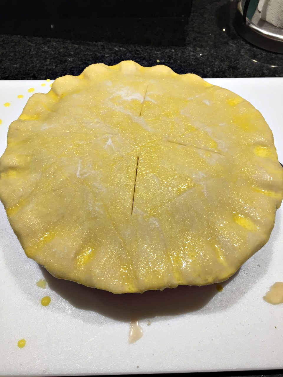 Perfect Apple Pie uncooked