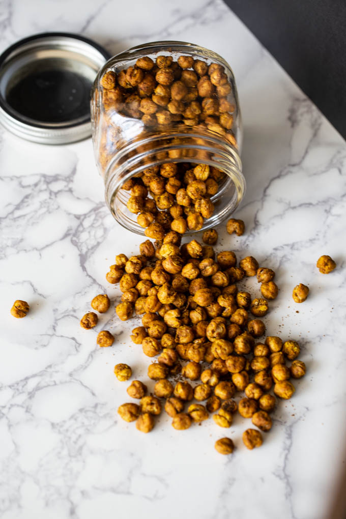 Crunchy Chickpeas with warming spices