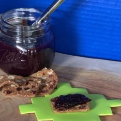 All-Natural Blueberry Honey Jam